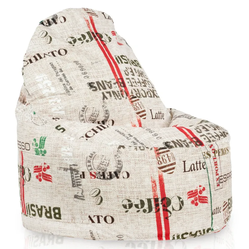 Porto Smart Bean Bag Floor Seat - Premium Printed Fabric – view 9