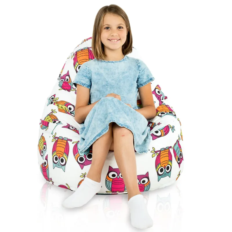Porto Smart Bean Bag Floor Seat - Premium Printed Fabric – view 31