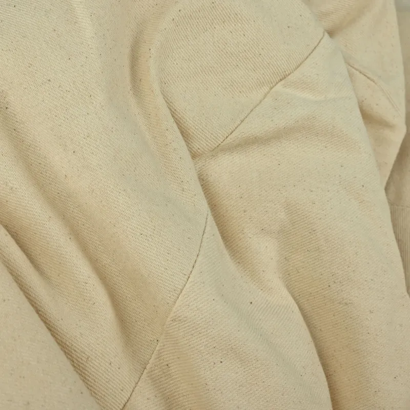 Large Bean Bag Chair XL - Premium Natural Cotton - Undyed, Eco-friendly – view 4