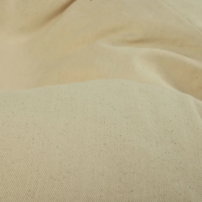 Large Bean Bag Chair XL - Premium Natural Cotton - Undyed, Eco-friendly – view 6
