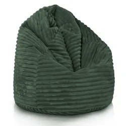 Kids Bean Bag Chair - Jumbo Corduroy Royal
