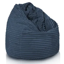 Bean Bag Chair - Jumbo Corduroy Royal