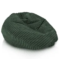 Kids Bean Bag Chair L - Jumbo Cord Stripe – view 13