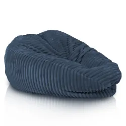 Large Bean Bag Chair XL - Jumbo Cord Stripe – view 23