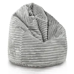 Kids Bean Bag Chair - Jumbo Corduroy Royal