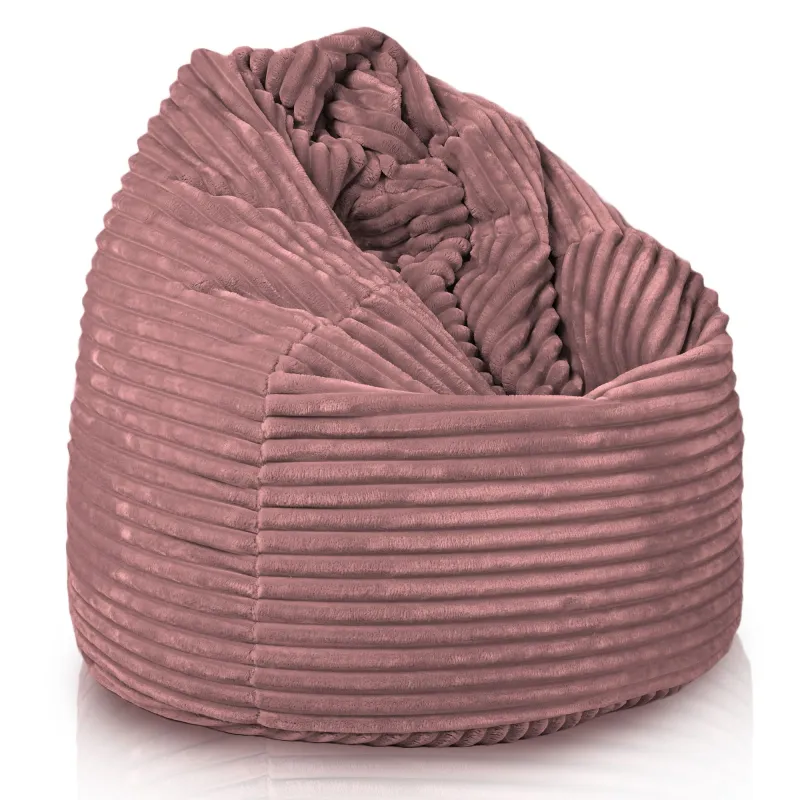 Large Bean Bag Chair XL - Jumbo Cord Stripe – view 41