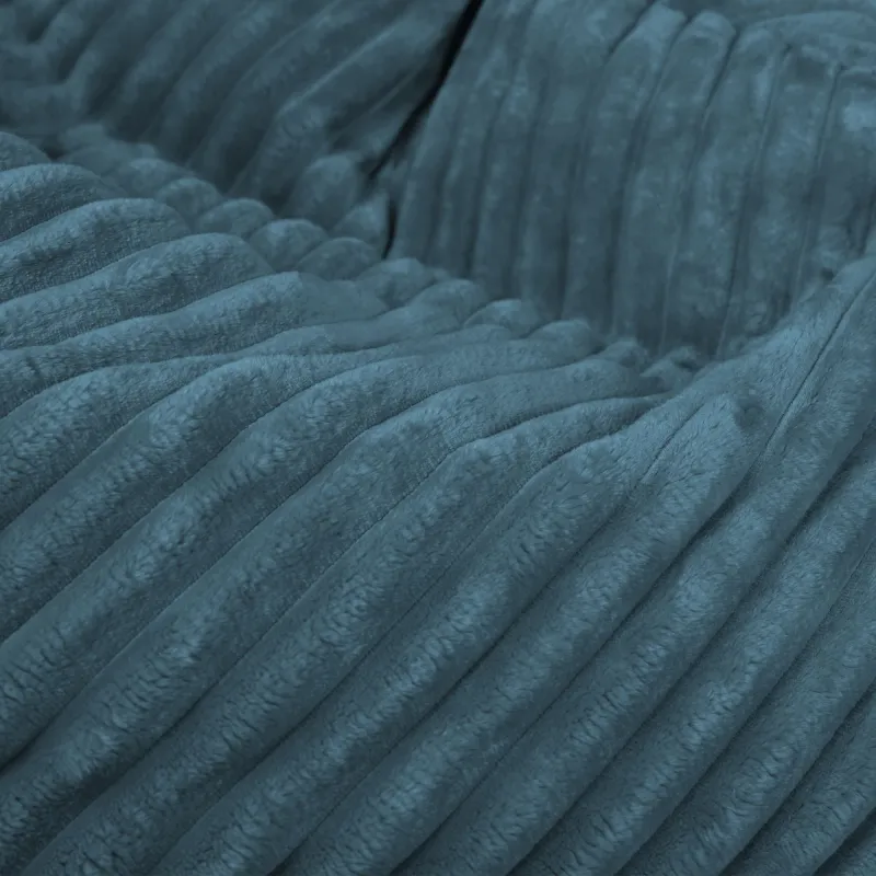 Kids Bean Bag Chair L - Jumbo Cord Stripe – view 34