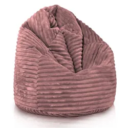 Kids Bean Bag Chair - Jumbo Corduroy Royal