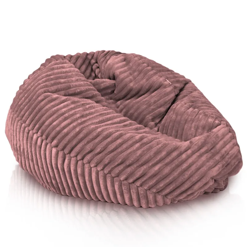 Kids Bean Bag Chair L - Jumbo Cord Stripe – view 43