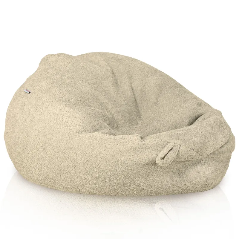 Large Bean Bag Chair XL - Teddy Boucle – view 2