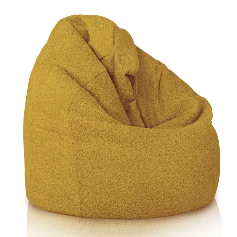 Large Bean Bag Chair XL - Teddy Boucle – view 37