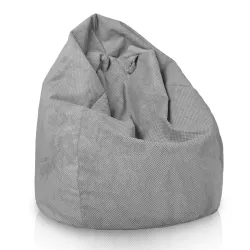Bean Bag Chair - Dot Textured Velvet