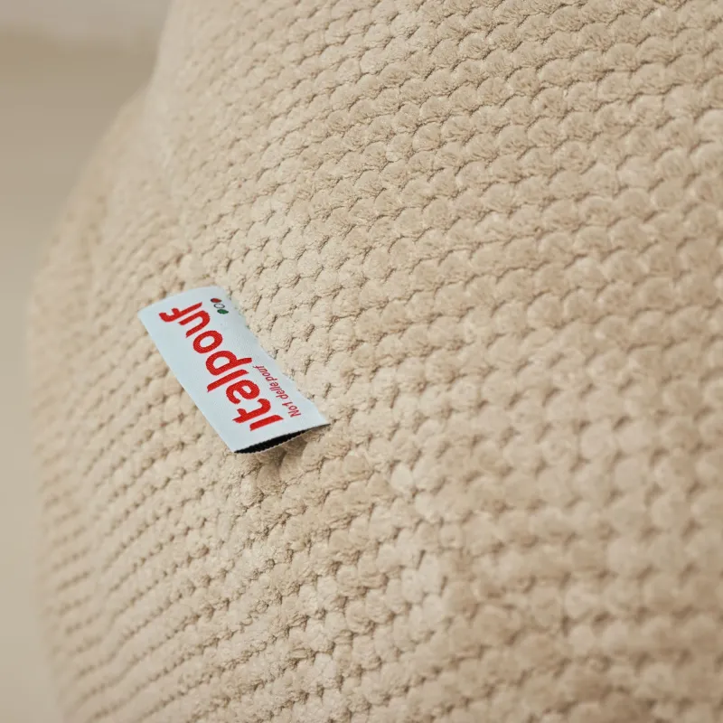 Large Bean Bag Chair XL - Dot Textured Velvet – view 5
