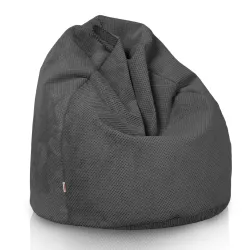 Kids Bean Bag Chair - Dot Textured Velvet