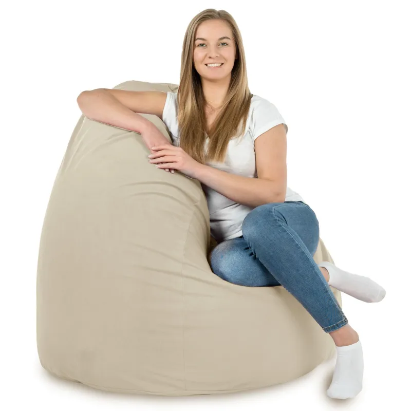 Giant Adult Bean Bag Chair XXL - Soft Velvet – view 40
