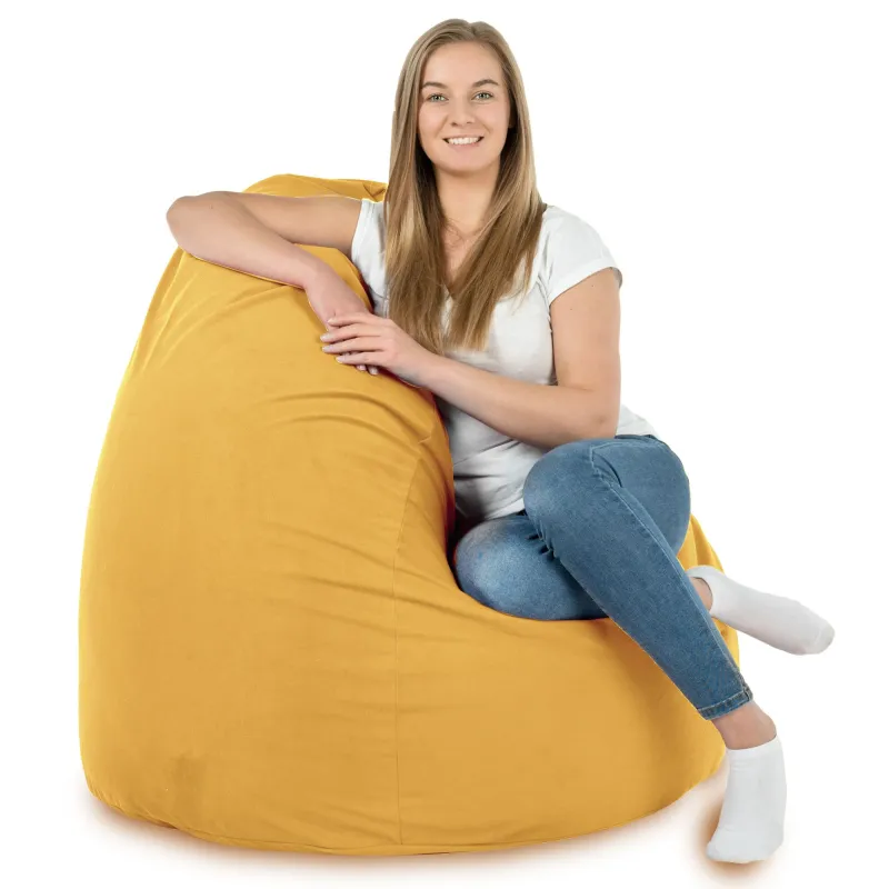 Giant Adult Bean Bag Chair XXL - Soft Velvet – view 48