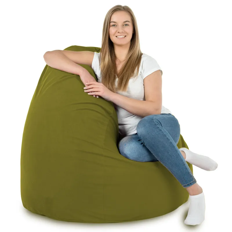 Giant Adult Bean Bag Chair XXL - Soft Velvet – view 58