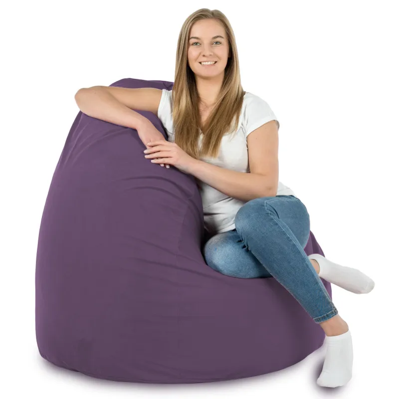 Giant Adult Bean Bag Chair XXL - Soft Velvet – view 73