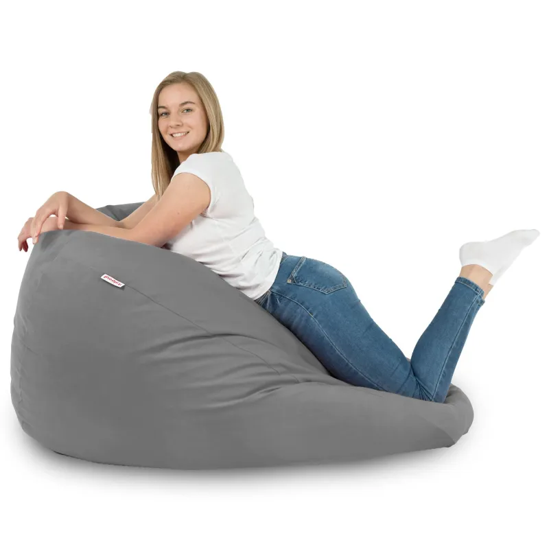 Giant Adult Bean Bag Chair XXL - Soft Velvet – view 82