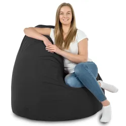 Giant Adult Bean Bag Chair XXL - Soft Velvet – view 85