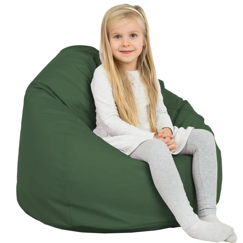 Kids Bean Bag Chair L - Faux Leather – view 19