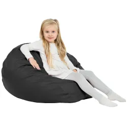 Kids Bean Bag Chair L - Faux Leather – view 28