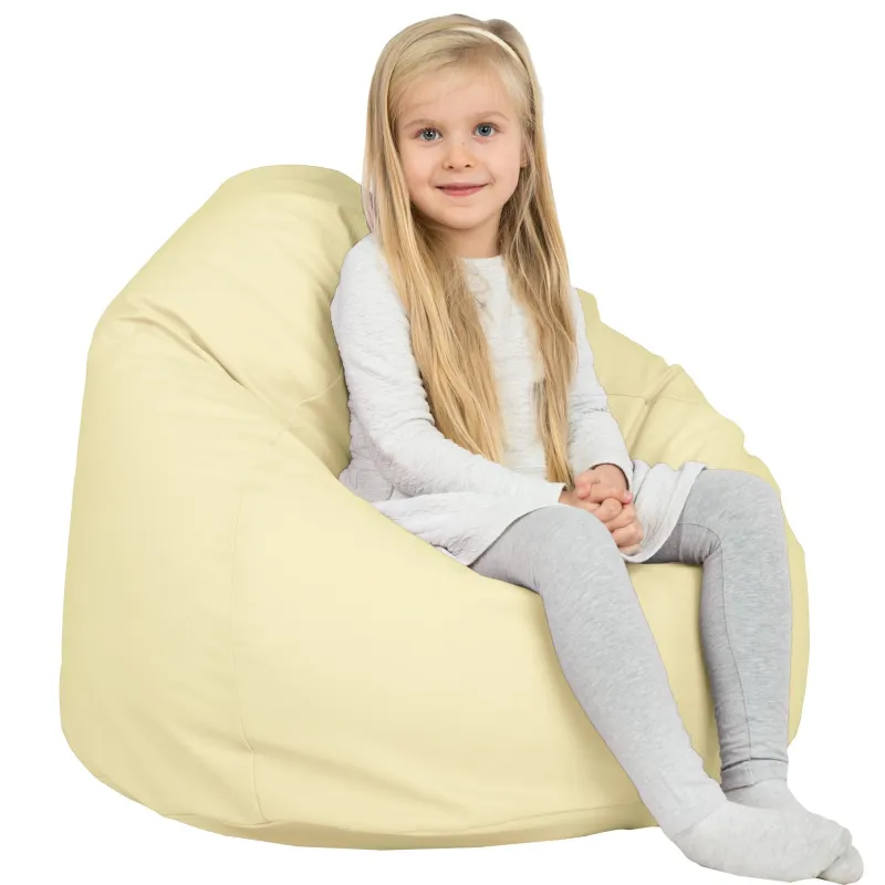 Kids Bean Bag Chair L - Faux Leather – view 47