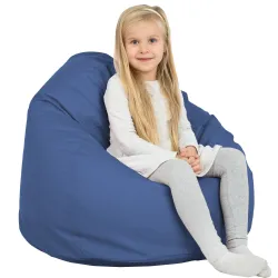 Kids Bean Bag Chair L - Faux Leather – view 55