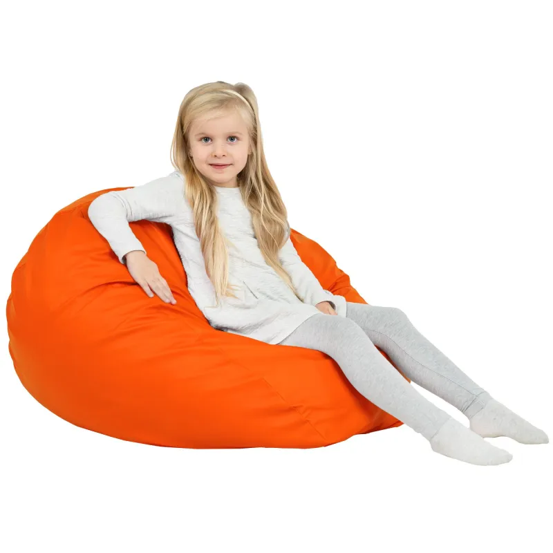 Kids Bean Bag Chair L - Faux Leather – view 60