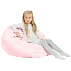 Kids Bean Bag Chair L - Faux Leather – view 64
