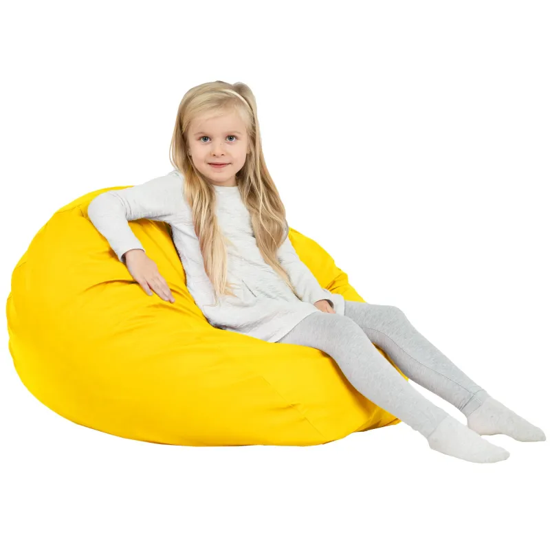 Kids Bean Bag Chair L - Faux Leather – view 72