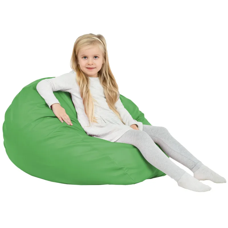 Kids Bean Bag Chair L - Faux Leather – view 84