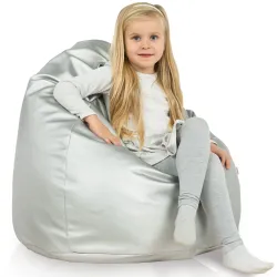 Kids Bean Bag Chair L - Faux Leather – view 128