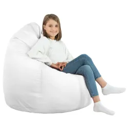Large Bean Bag Chair XL - Faux Leather – view 4
