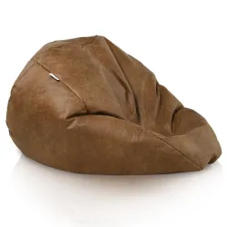 Large Bean Bag Chair XL - Premium Genuine Leather – view 2