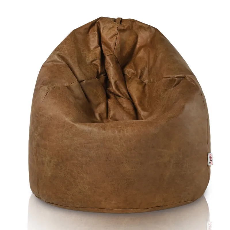 Large Bean Bag Chair XL - Premium Genuine Leather – view 3
