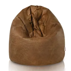 Kids Bean Bag Chair L - Premium Genuine Leather – view 5