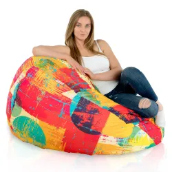 Giant Adult Bean Bag Chair XXL - Premium Printed Fabric – view 14