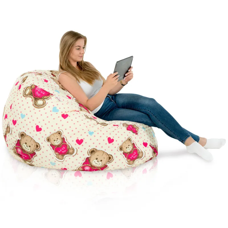Giant Adult Bean Bag Chair XXL - Premium Printed Fabric – view 33