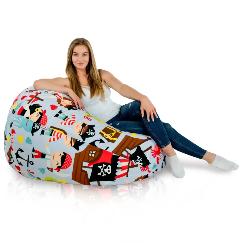 Giant Adult Bean Bag Chair XXL - Premium Printed Fabric – view 37