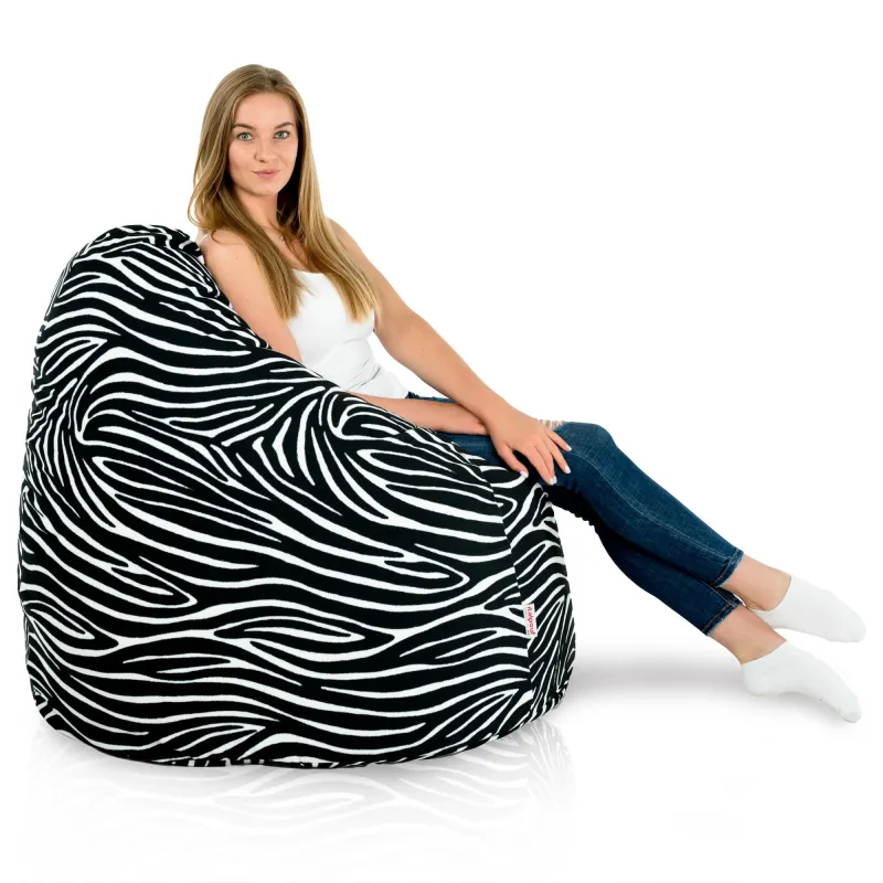 Giant Adult Bean Bag Chair XXL - Premium Printed Fabric – view 42