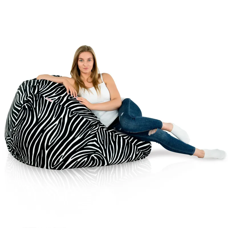 Giant Adult Bean Bag Chair XXL - Premium Printed Fabric – view 44