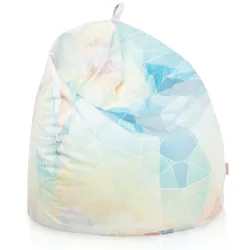 Adult Bean Bag Chair - Premium Printed Fabric