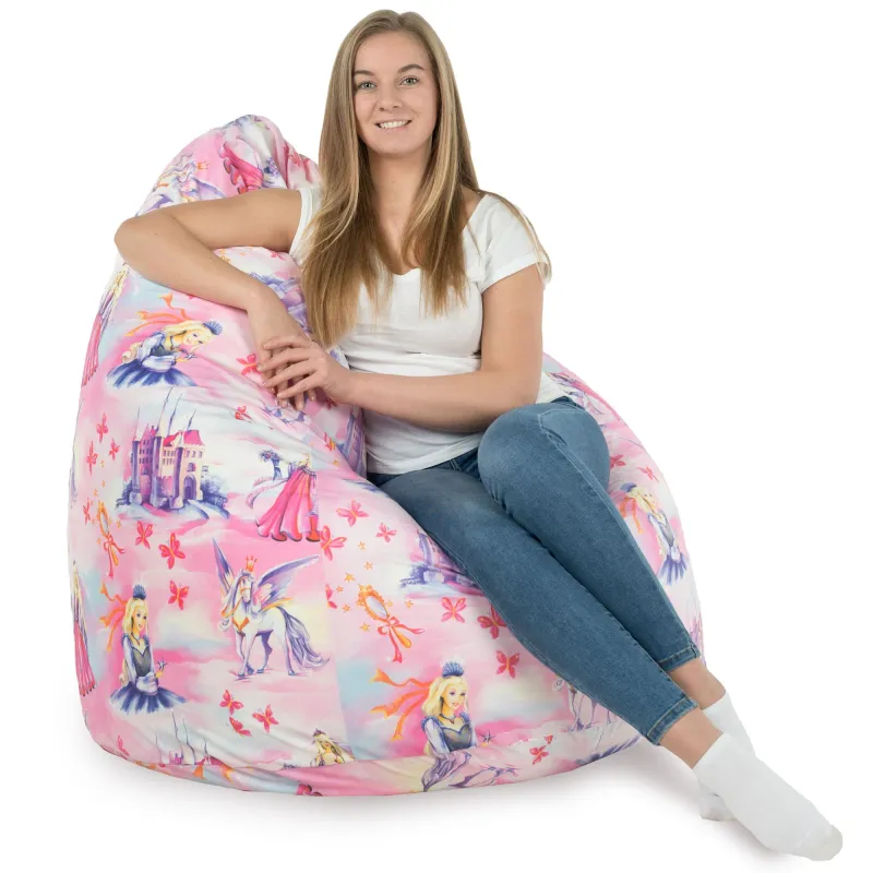 Giant Adult Bean Bag Chair XXL - Premium Printed Fabric – view 65