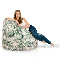 Giant Adult Bean Bag Chair XXL - Premium Printed Fabric – view 100