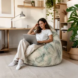 Giant Adult Bean Bag Chair XXL - Premium Printed Fabric – view 101