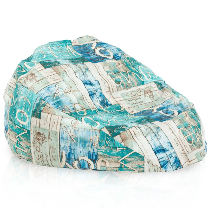 Giant Adult Bean Bag Chair XXL - Premium Printed Fabric – view 108