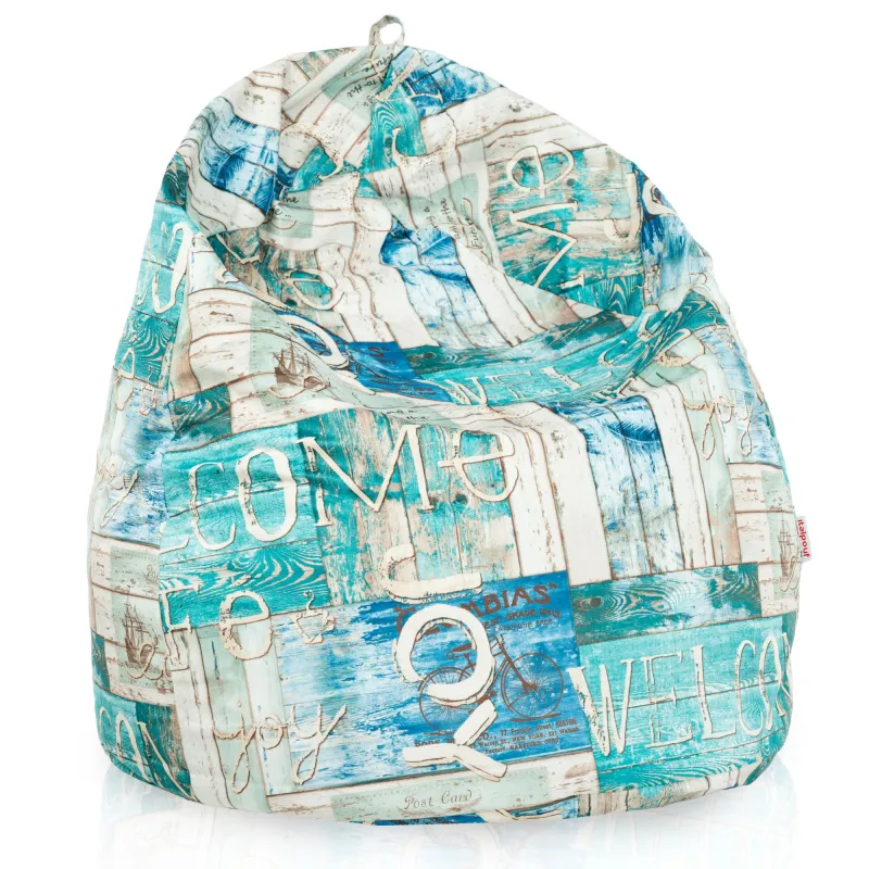 Giant Adult Bean Bag Chair XXL - Premium Printed Fabric – view 107