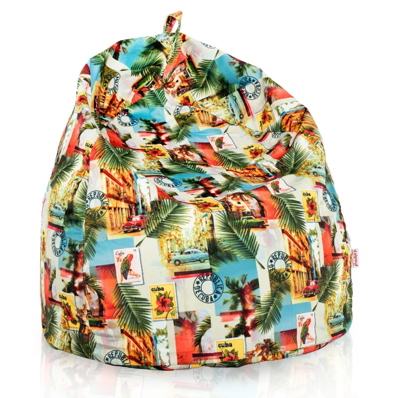 Giant Adult Bean Bag Chair XXL - Premium Printed Fabric – view 112