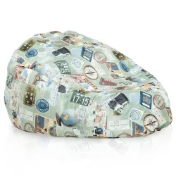 Giant Adult Bean Bag Chair XXL - Premium Printed Fabric – view 117
